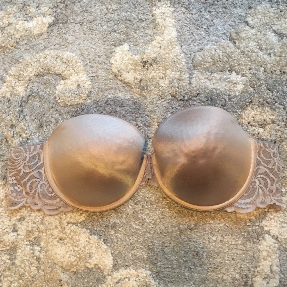 VS Nude Lace Bra
